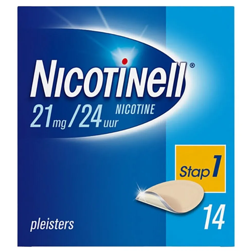 Nicotinell 21mg/24u Pleisters