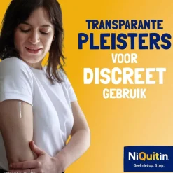 NiQuitin Clear Pleister Stap 2 - 14 mg - Nicotinepleister