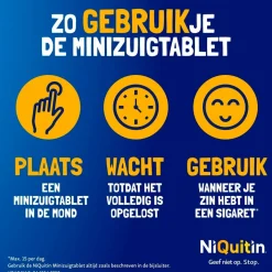 NiQuitin 4mg Minizuigtabletten