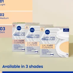 NIVEA Cellular Expert Finish 03 Medium Dark SPF15 3-In-1 Care Cushion Foundation