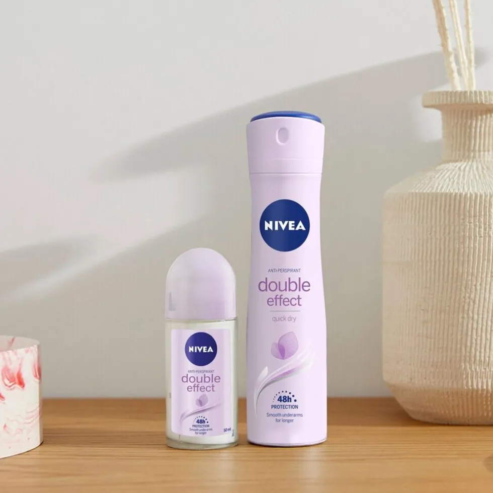 NIVEA Double Effect Antitranspirant Roller