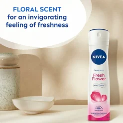 NIVEA Fresh Flower Deodorant Spray