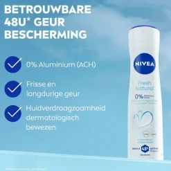 NIVEA Fresh Natural Deodorant Spray
