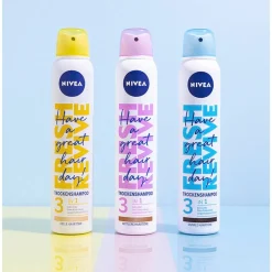 NIVEA Fresh Revive 3-in-1 Droogshampoo voor Licht Haar