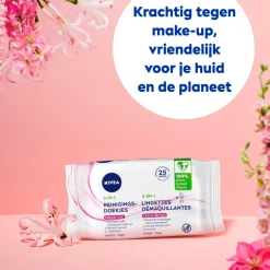 NIVEA 3-In-1 Verzachtende Reinigingsdoekjes