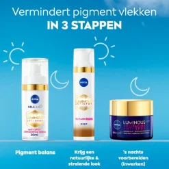 NIVEA Luminous630 Anti-spot SPF30 03 Dark 3-in-1 CC Crème