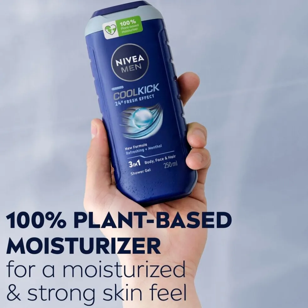 NIVEA Men Cool Kick 3-in-1 Douchegel