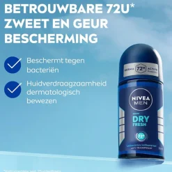 NIVEA Men Dry Fresh Antitranspirant Roller