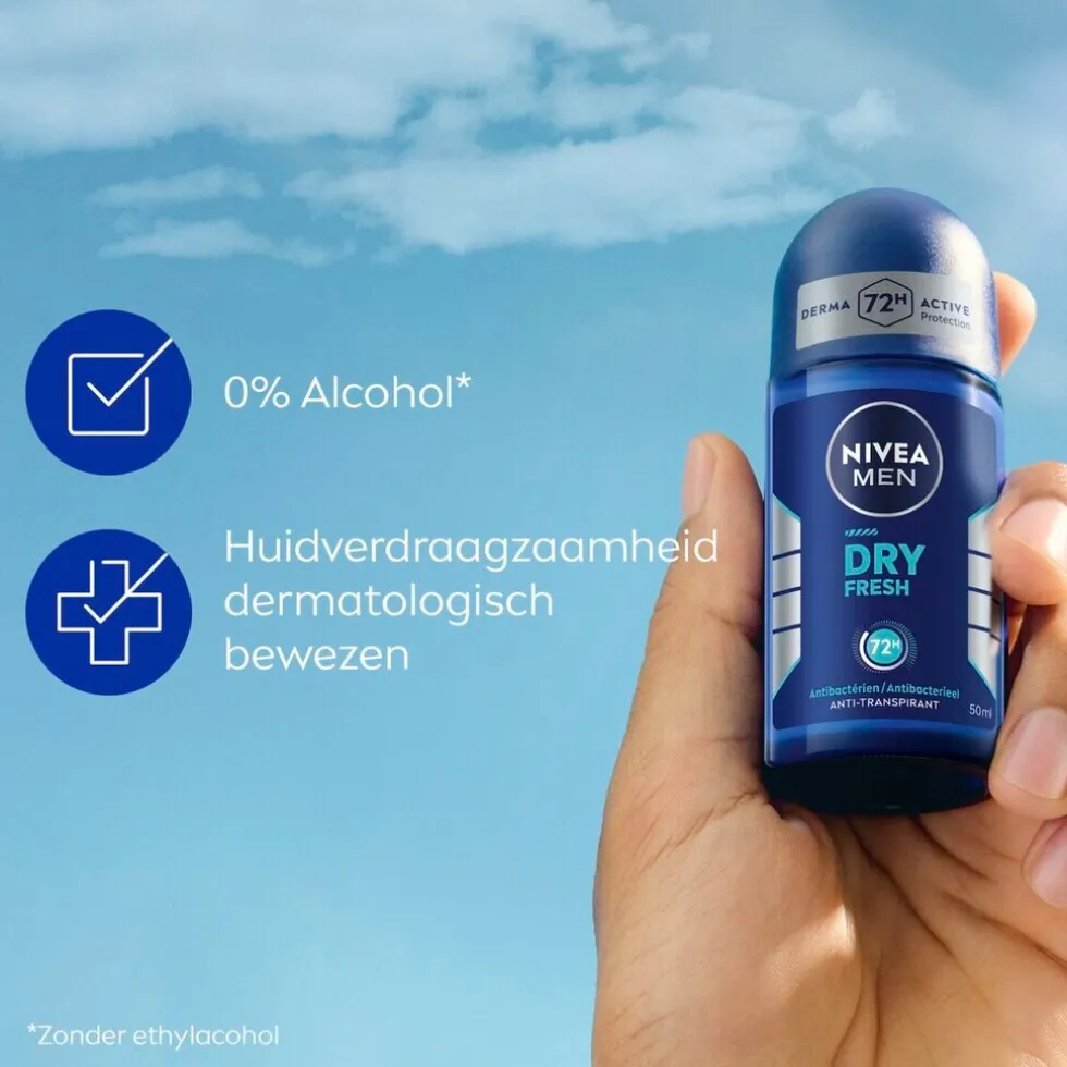 NIVEA Men Dry Fresh Antitranspirant Roller