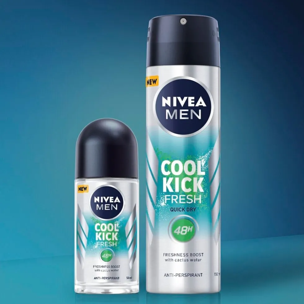 NIVEA Men Fresh Kick Antitranspirant Roller