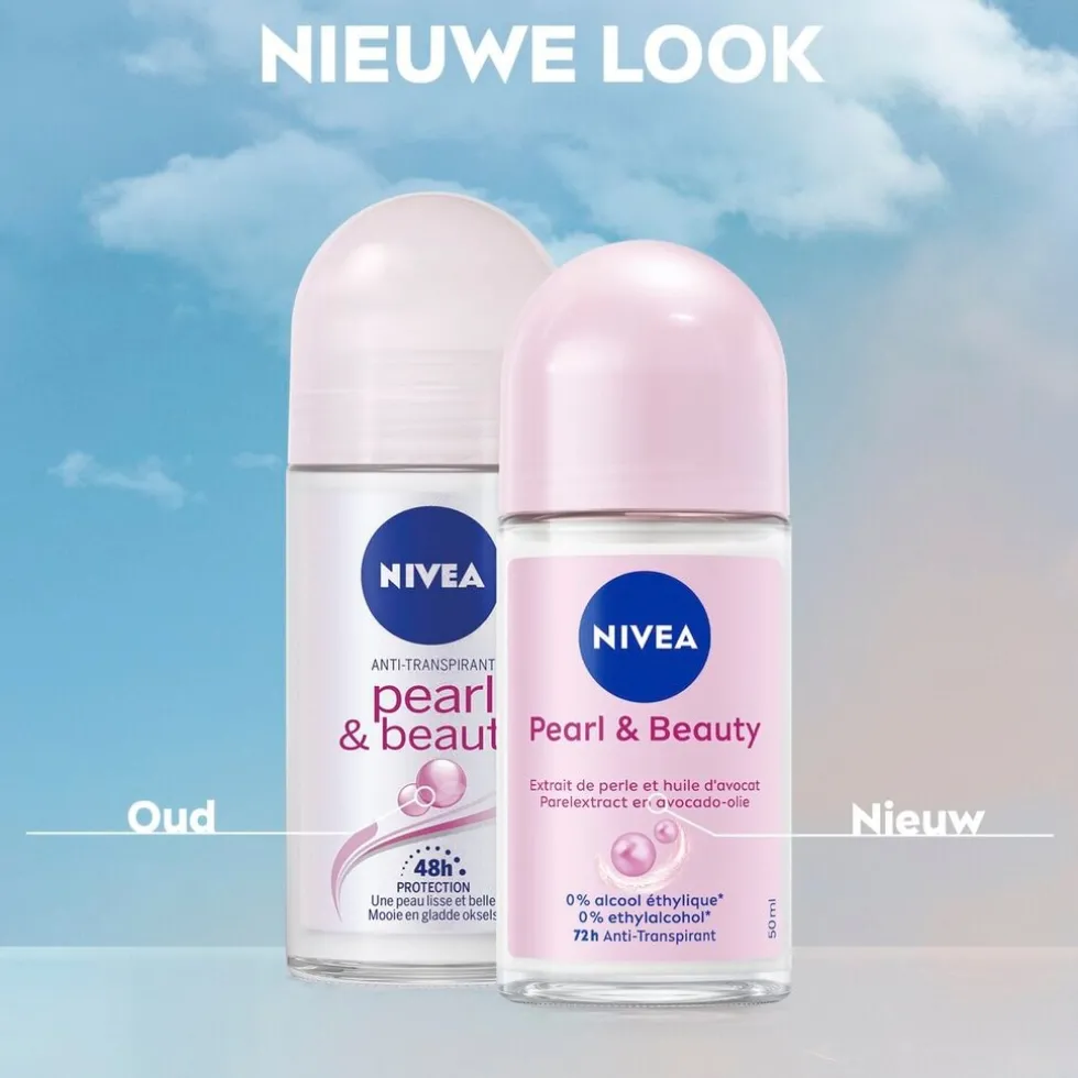 NIVEA Pearl & Beauty Antitranspirant Roller