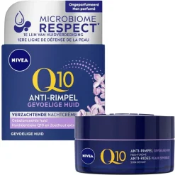 NIVEA Q10 Power Sensitive Anti-Rimpel Nachtcrème