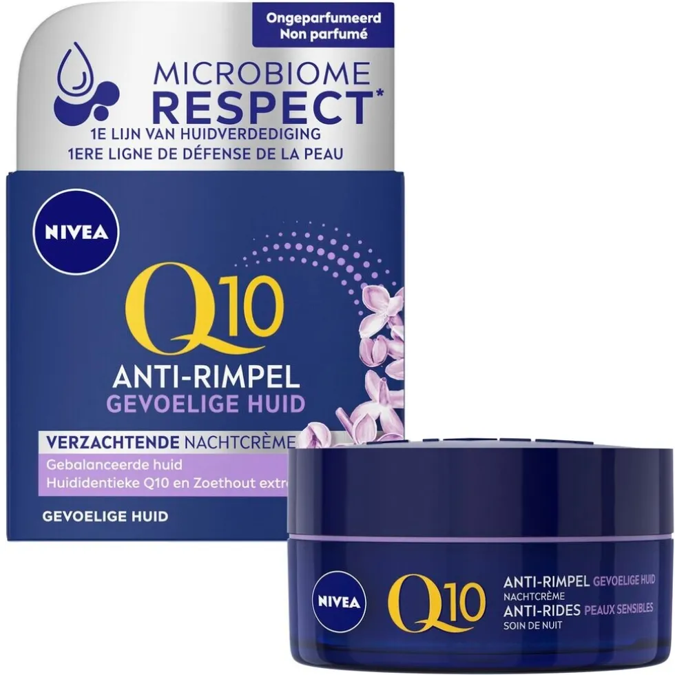 NIVEA Q10 Power Sensitive Anti-Rimpel Nachtcrème