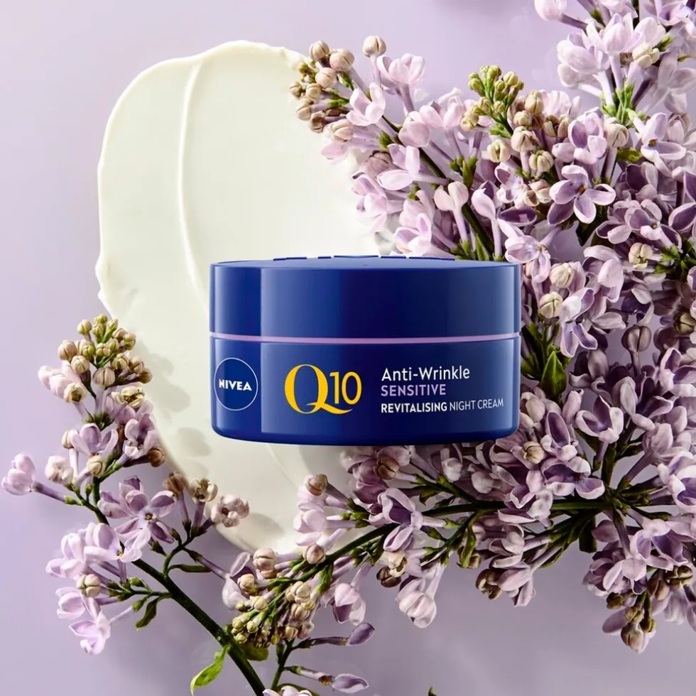 NIVEA Q10 Power Sensitive Anti-Rimpel Nachtcrème