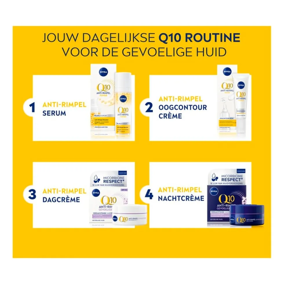 NIVEA Q10 Power Sensitive Anti-Rimpel Dagcrème