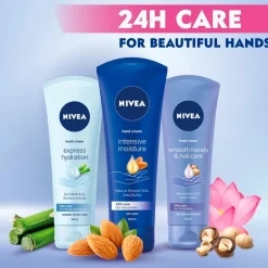 NIVEA Smooth Hands & Nail Care Handcrème