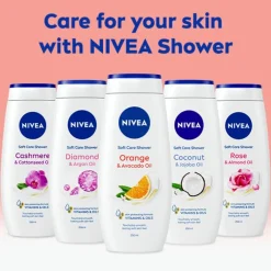 NIVEA Soft Care Shower Orange & Avocado Oil Douchegel