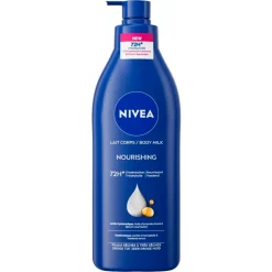 NIVEA Verzorgende Bodymilk met Pomp