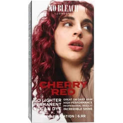 No Bleach London Cherry Red Permanent Vegan Dye Kit
