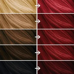 No Bleach London Cherry Red Permanent Vegan Dye Kit