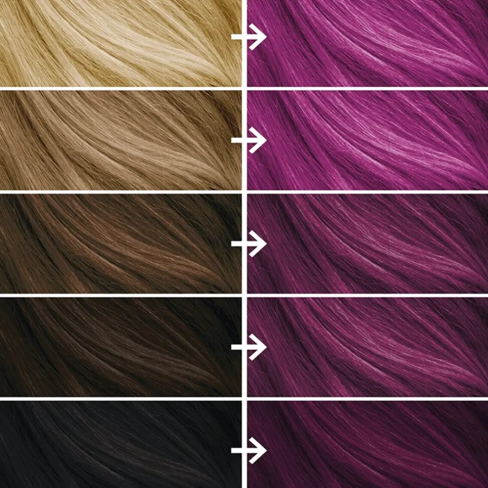 No Bleach London Vivid Berry Permanent Vegan Dye Kit