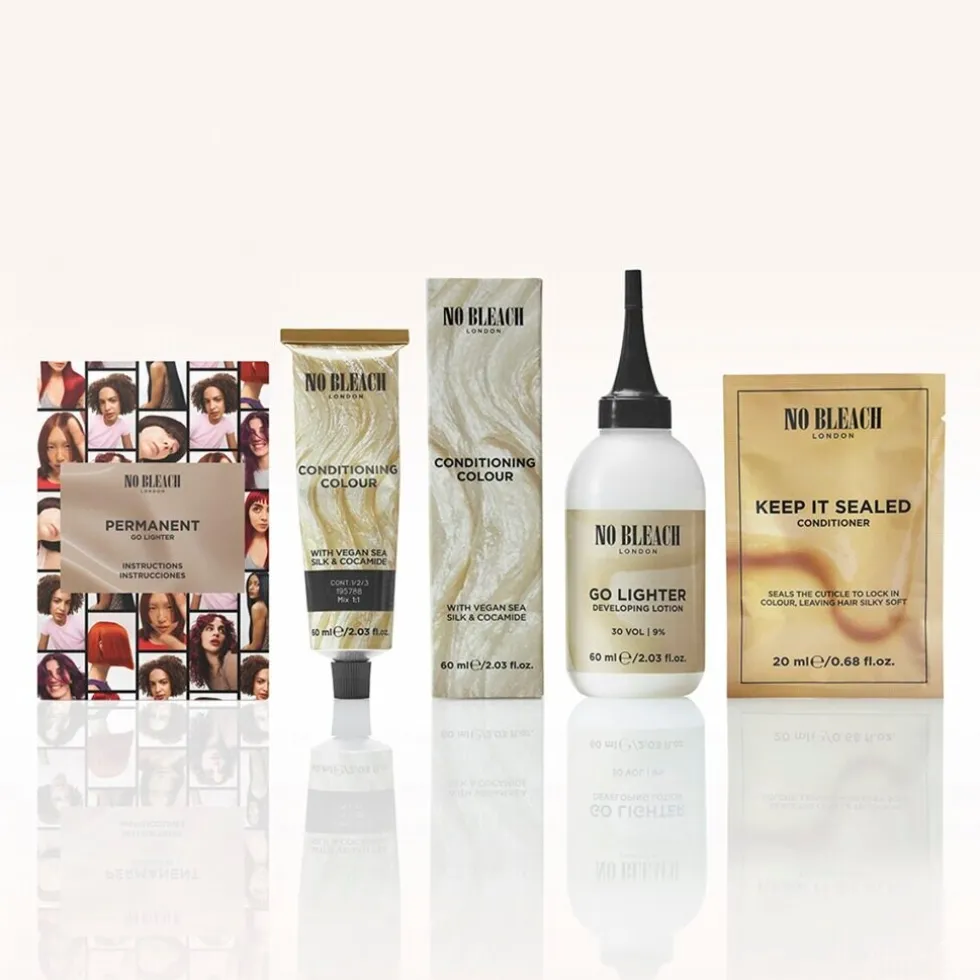 No Bleach London Vivid Berry Permanent Vegan Dye Kit