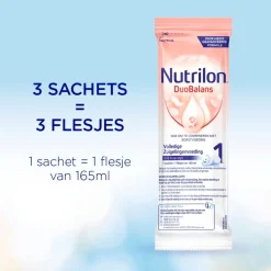 Nutrilon 1 Baby Duobalans 0-6 Maanden Sachets