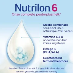 Nutrilon 6 Peuterplusmelk Flesvoeding Vanaf 3 Jaar