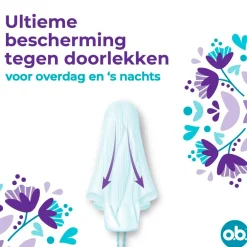 o.b. ExtraProtect Super + Comfort Tampons