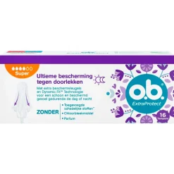 o.b. ExtraProtect Super Tampons