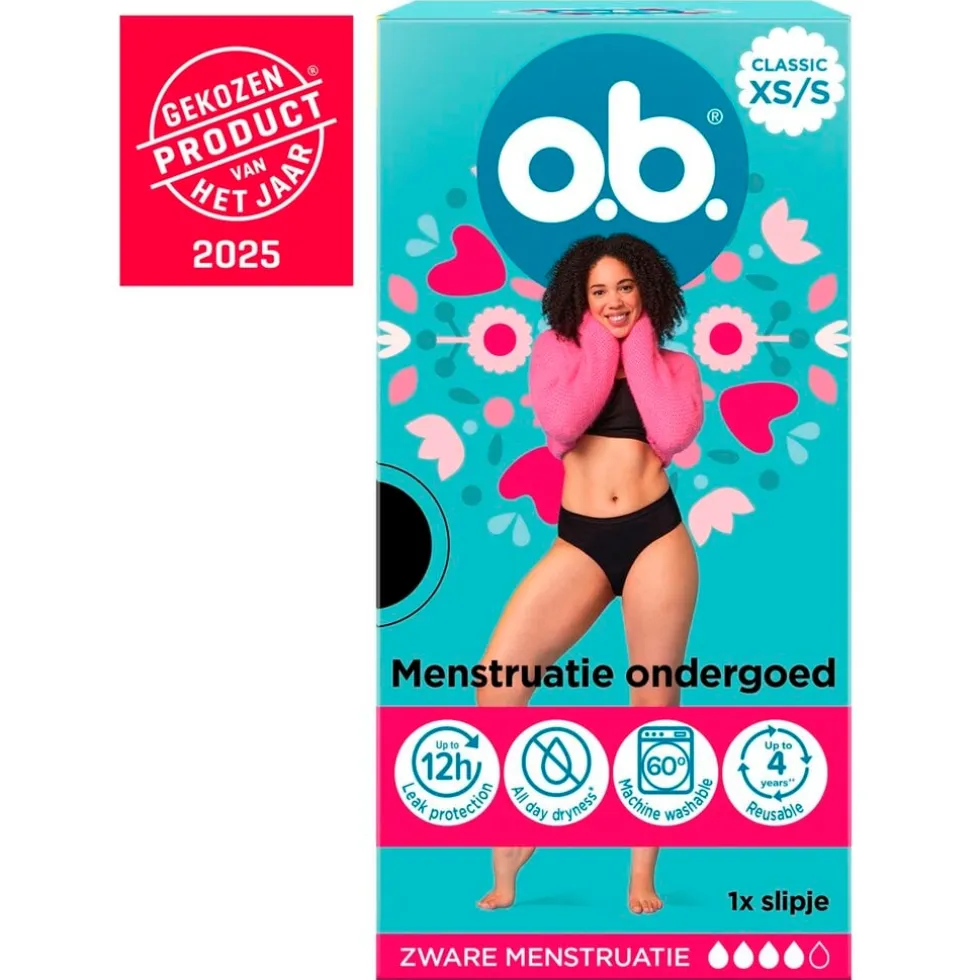 o.b. Herbruikbaar Menstruatieondergoed