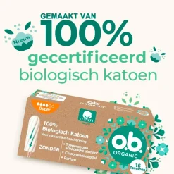 o.b. Organic Cotton Super Tampons