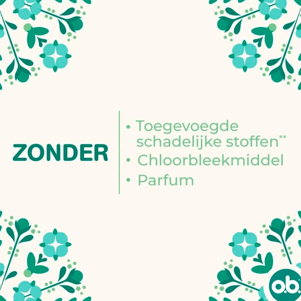 o.b. Organic Cotton Super Tampons