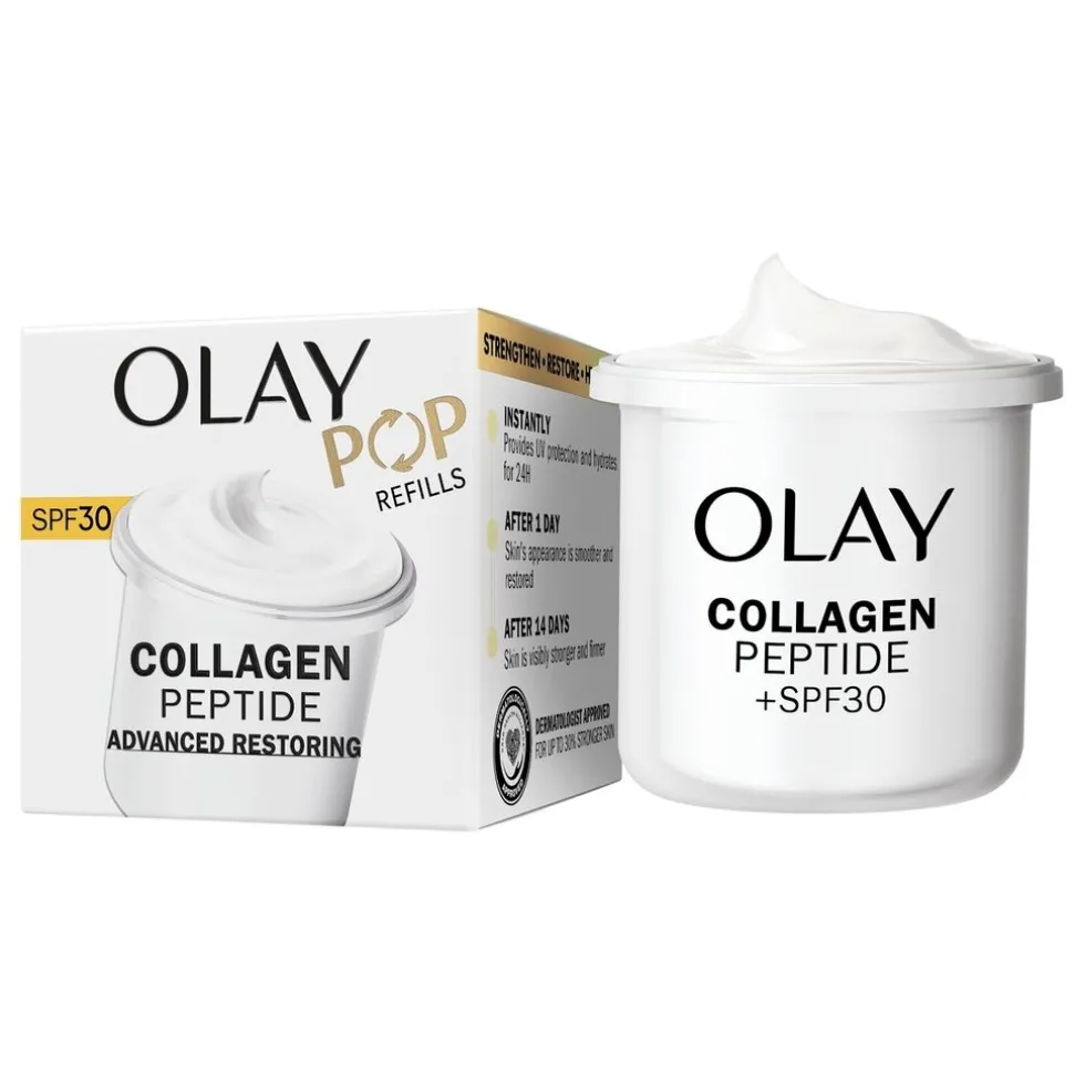 Olay POP Collagen Peptide SPF30 Dagcrème Navulling