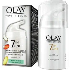 Olay Total Effects 7 In One Hydraterende Parfumvrije Dagcrème