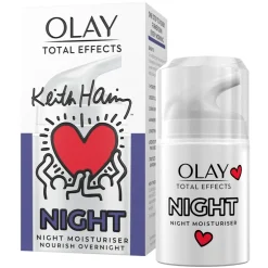 Olay Total Effects 7-in-1 Nachtcrème Keith Haring Artist Edition