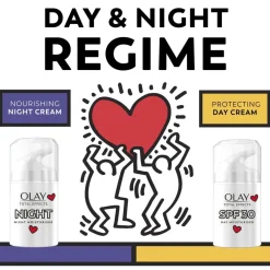 Olay Total Effects 7-in-1 Nachtcrème Keith Haring Artist Edition