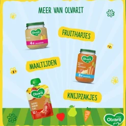 Olvarit 12+M Acht Granen Vanille Ontbijtpap