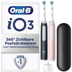 Oral-B iO series 3 Duo iO Technologie Elektrische Tandenborstels
