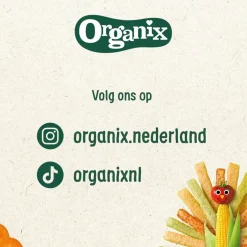 Organix 12+M Haver, Appel, Banaan, Aardbei & Bosbes Knijpfruit