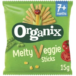 Organix 7+M Melty Veggie Groentesticks