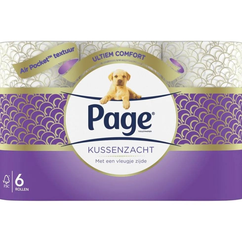Page Kussenzacht Toiletpapier