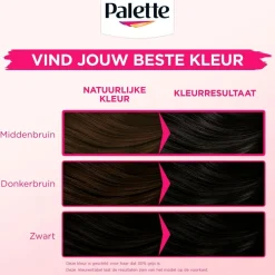 Palette Perfect Gloss 3-65 Fluweelbruin Niet-Permanente Haarverf