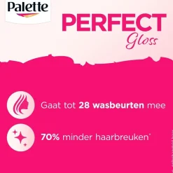Palette Perfect Gloss 1-0 Zwart Niet-Permanente Haarverf