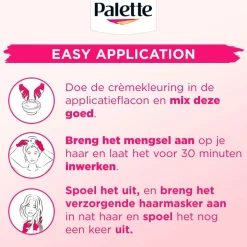 Palette Perfect Gloss 1-0 Zwart Niet-Permanente Haarverf
