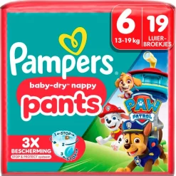 Pampers Baby-Dry Paw Patrol Pants Maat 6 Luierbroekjes