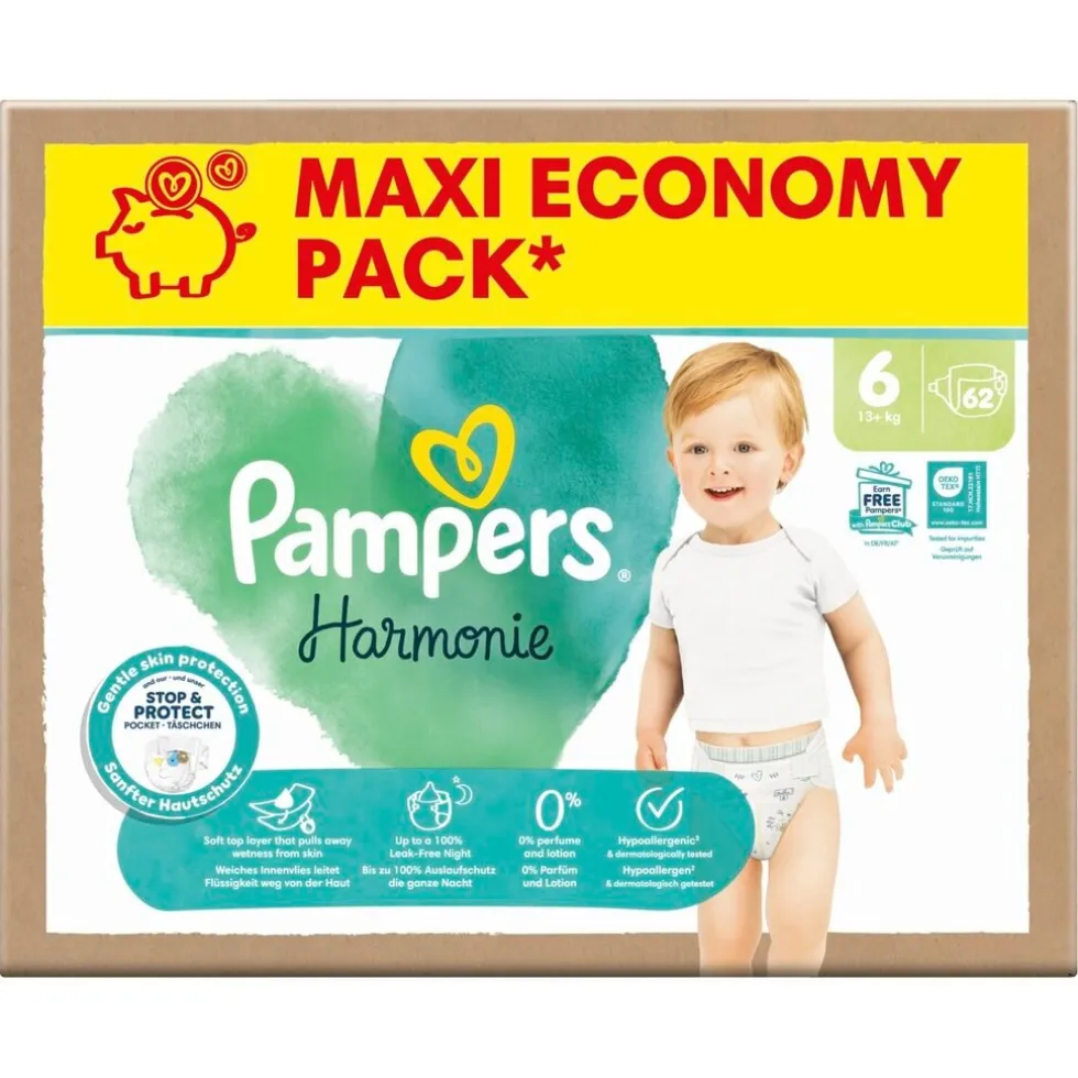 Pampers Harmonie Maat 6 Luiers