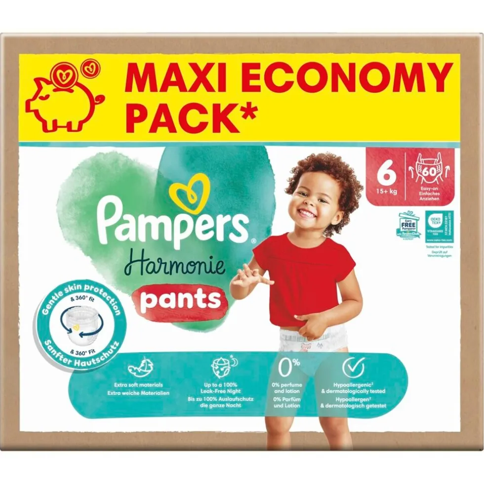 Pampers Harmonie Pants Maat 6 Luierbroekjes