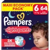 Pampers Night Pants Maat 6 Luierbroekjes