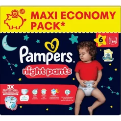 Pampers Night Pants Maat 6 Luierbroekjes